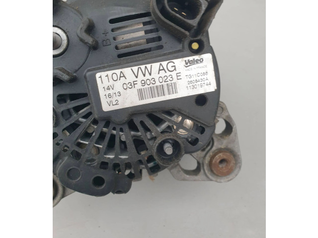 Генератор 03F903023E, 113019744 Skoda Fabia Mk2 (5J)