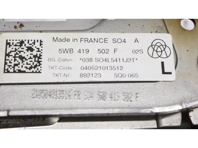    Рулевая рейка 5WB419502F   Audi A3 8Y 2020 -  года