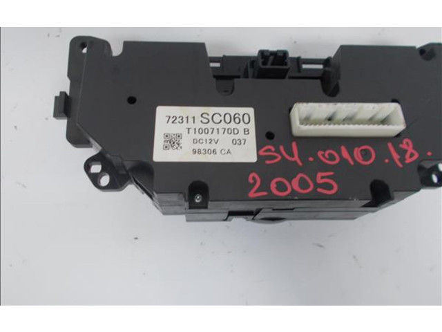 Блок управления климат-контролем 72311SC060, SU.010.18.2005 Subaru Forester SH