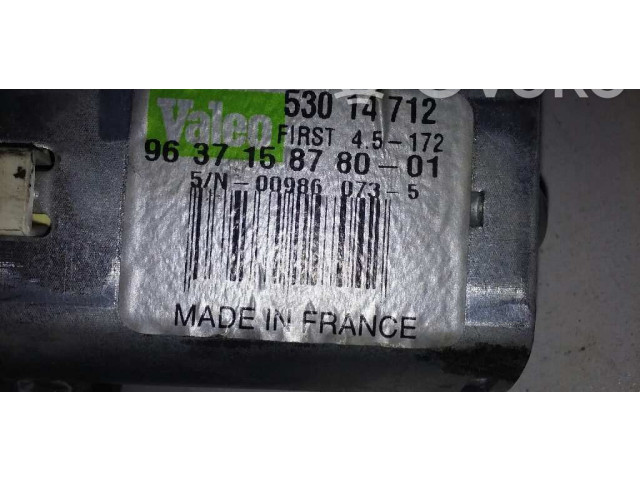 Моторчик заднего дворника 9637158780 Citroen C4 I