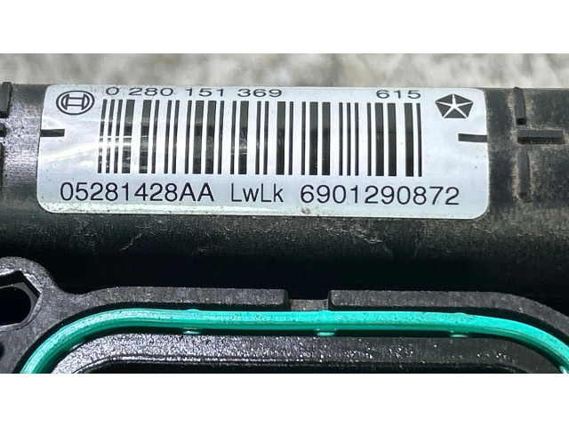 Форсунка 05281428AA, 6901290872 Jeep Grand Cherokee WL для бензинового двигателя 3.6