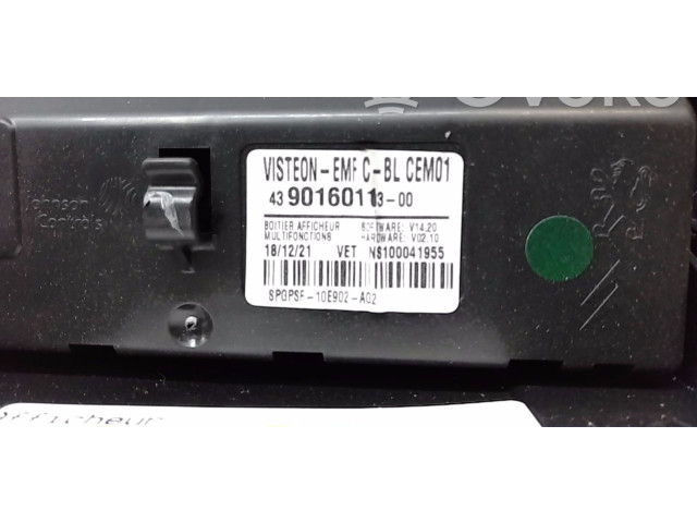 Дисплей    439016011300   Peugeot Partner III