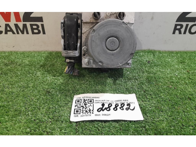 Блок АБС AX232C405AC, 306DT Jaguar XF X250 2007 - 2015 года