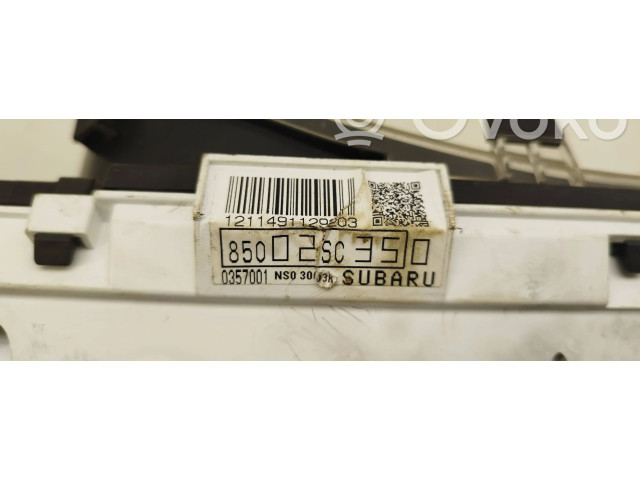 Панель приборов 1211491129203, 0357001 Subaru Forester SH