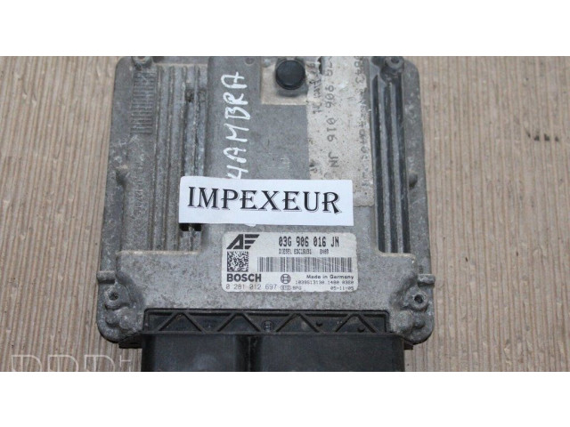 Řídící jednotka 03G906016JN, 0281012697   Volkswagen Sharan 1996