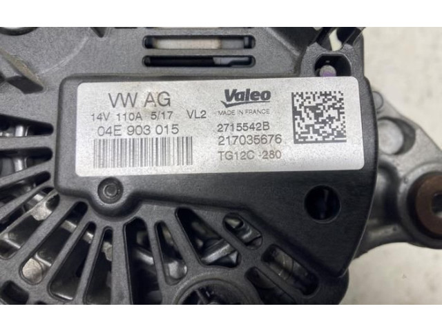 Генератор O199021, 04E903015 Skoda Fabia Mk3 (NJ)