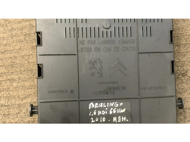 Pojistková skříňka 281197595 Citroen Berlingo 2010