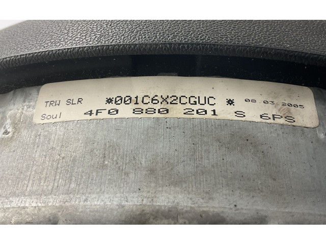 Подушка безопасности водителя 4F0880201S6PS, 001C6X2CGVC   Audi A6 S6 C6 4F