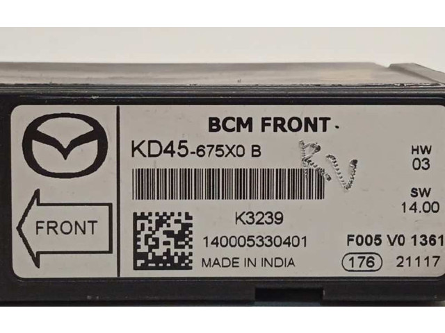 Блок комфорта KD45675X0B   Mazda 6   