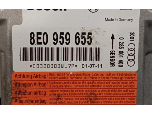Блок подушек безопасности 8E0959655, 0285001400   Audi A4 Allroad