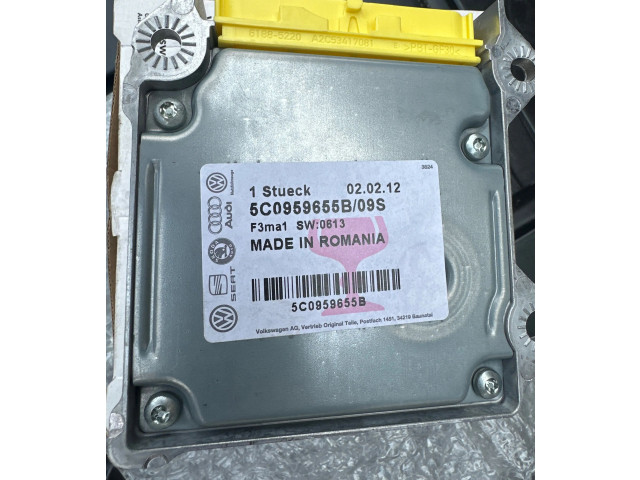Блок подушек безопасности 5C0959655B, 5WK44286 Skoda Yeti (5L)