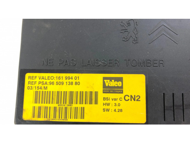 Блок предохранителей 9650913880, 16199401 Citroen Xsara