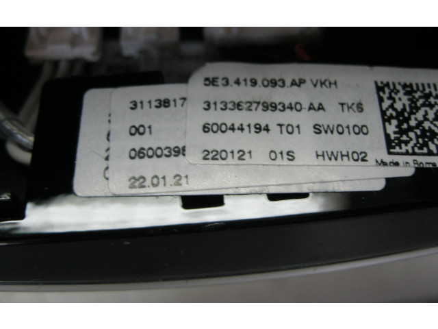 Руль Skoda Octavia Mk4 2019 - года 5E3419093AP