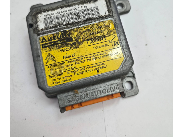 Блок подушек безопасности 9622585880, 550519300   Citroen Xantia