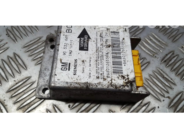 Блок подушек безопасности 90532629, BGS0126558   Opel Tigra A