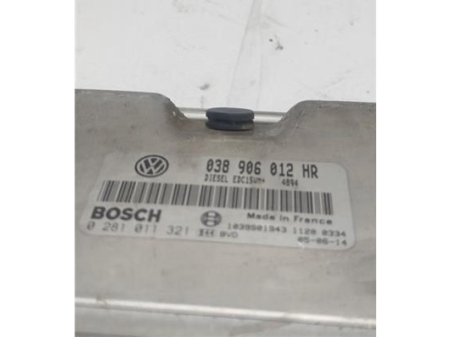 Блок управления 038906012HR, 038906012HR   Skoda Fabia Mk1 (6Y)