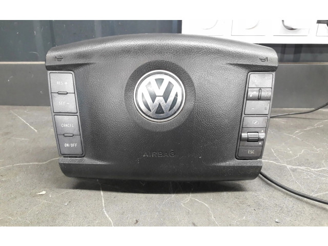 Подушка безопасности водителя 3D0880201BF Volkswagen Phaeton