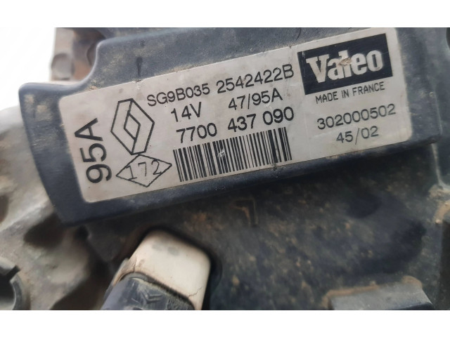 Генератор 7700437090   Renault Clio III      