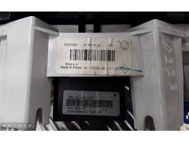 Блок управления климат-контролем T83703A Dacia Logan II