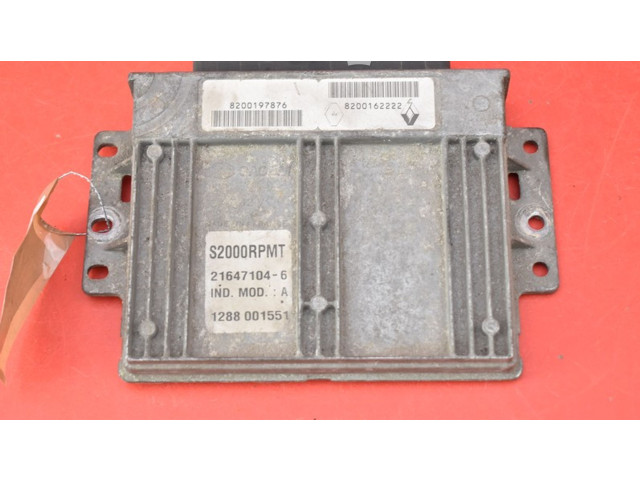 Řídící jednotka 8200162222, 8200162222 Renault Vel Satis 2001