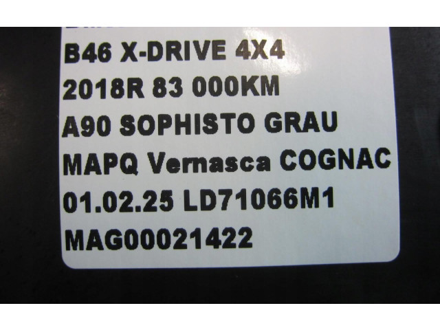 Подушка безопасности в сиденье 72127416266   BMW X3 G01