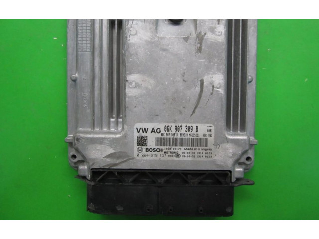 Блок управления двигателем Блок управления 06K907309B, 0261S19137 Skoda Karoq