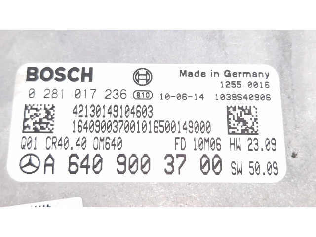 Řídící jednotka A6409003700, 1039S40906 Mercedes-Benz B W245 2010