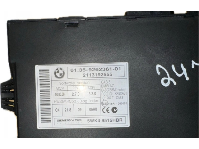 Řídící jednotka 0281017552, 6135926236101 BMW X1 E84 2011