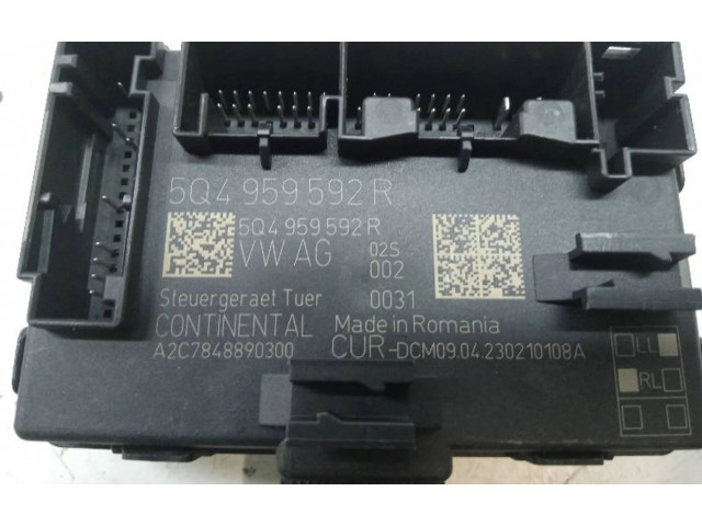 Блок управления 5Q4959592R Skoda Karoq