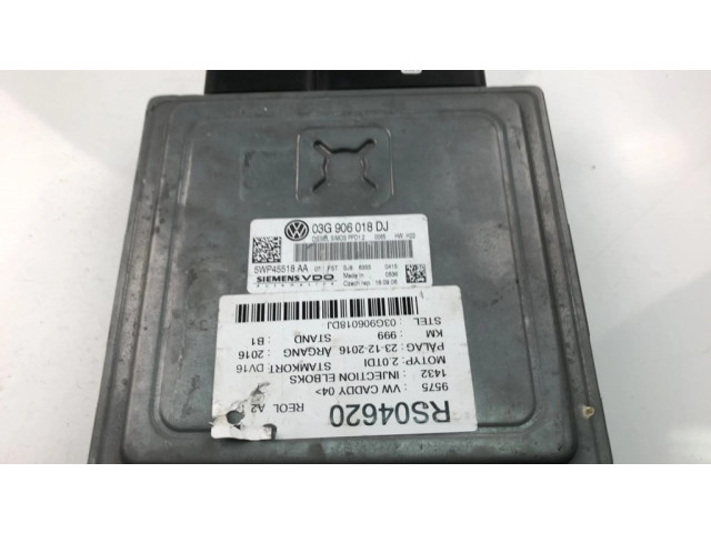Řídící jednotka 03G906018DJ Volkswagen Caddy 2015