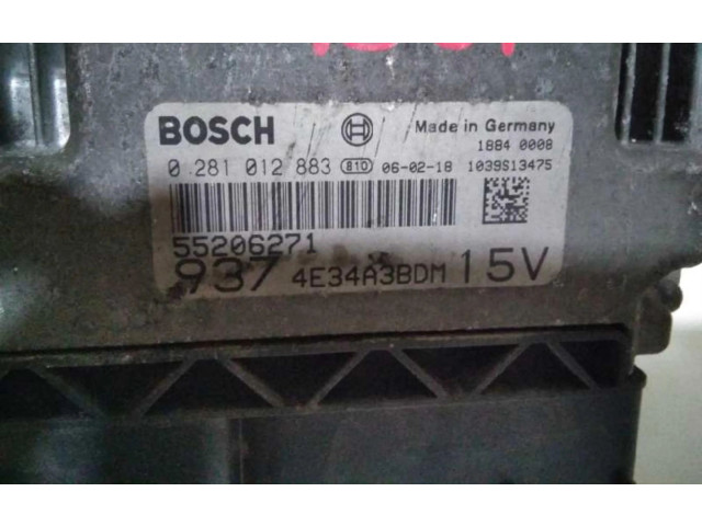 Блок управления двигателем Блок управления 0281012883 Alfa Romeo GT