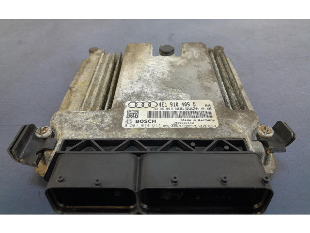 Блок управления двигателем Блок управления 4E1910409D, 4E1910409D   Audi A8 S8 D3 4E