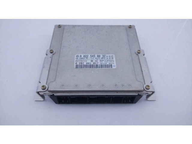 Блок управления двигателя A0225458032, 0281001817 Mercedes-Benz E W210