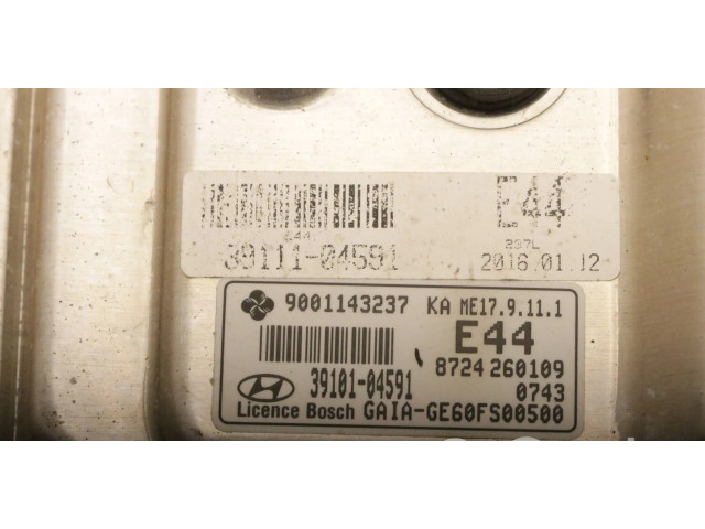 Блок управления двигателя 39101-04591, 1038407763 Hyundai i10