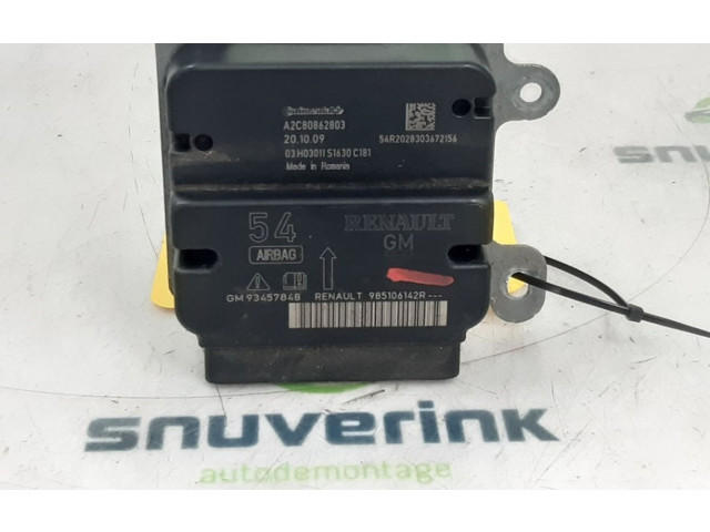 Блок подушек безопасности 985106142R, 985106142R   Renault Trafic III (X82)
