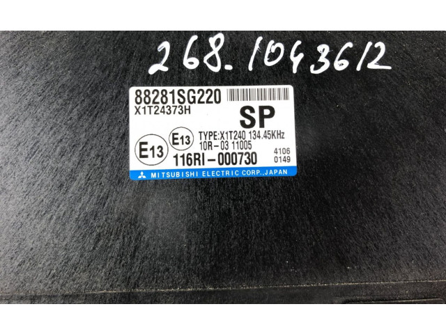 Блок комфорта 88281SG220, 88281SG220   Subaru Forester SJ   