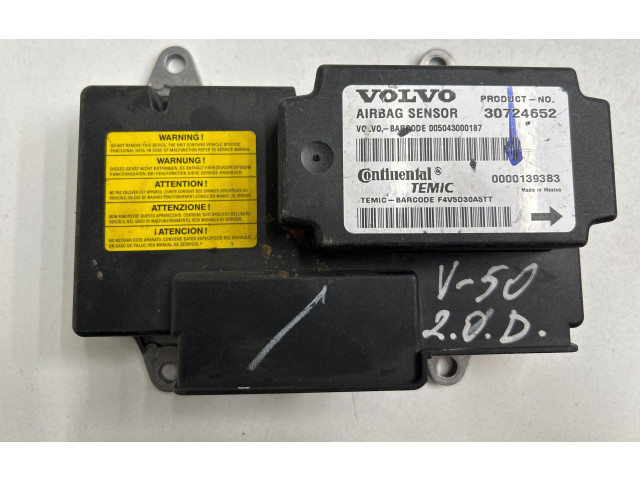 Блок подушек безопасности 30724652, 00001393B3   Volvo V50