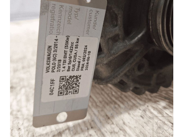 Генератор 04B903023DX   Audi A1      