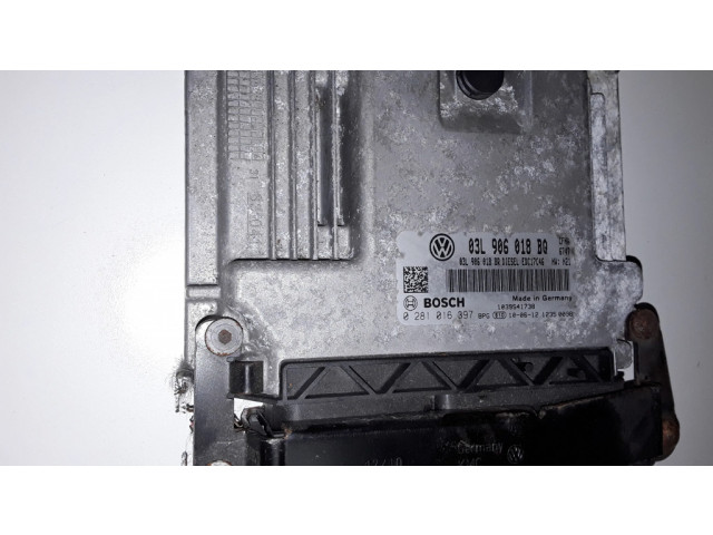 Блок управления двигателя 03L906018BQ, EDC17C46   Skoda Yeti (5L)