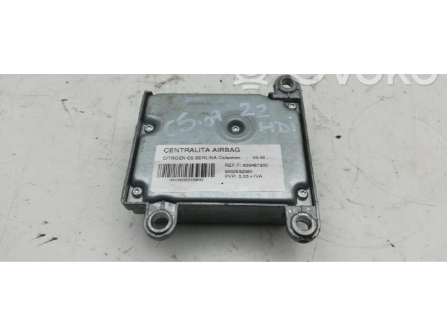 Блок подушек безопасности 603481900 Citroen Berlingo