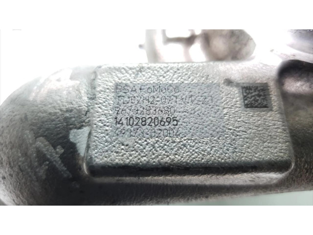 Turbodmychadlo Турбина TD02H2-07TVT-21   Ford Fiesta 1.5 1.5 TDCi 