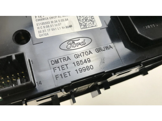 Блок управления климат-контролем F1ET19980JJ, F1ET18549   Ford Focus