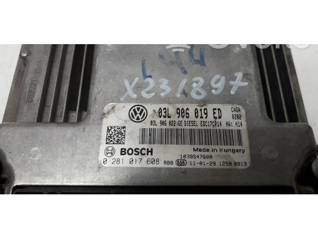 Вентилятор печки    03L906019ED   Seat Exeo (3R)