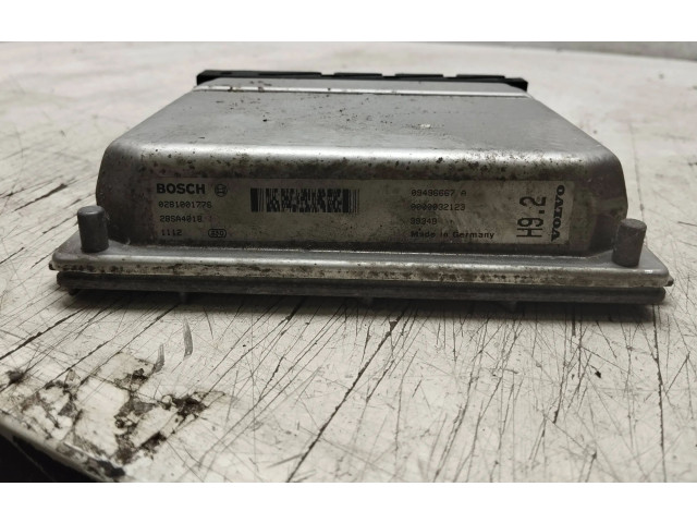 Блок управления двигателя 09496667A, 0281001776   Volvo V70