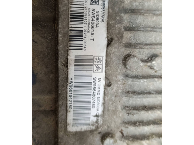 Řídící jednotka 9664807480, 5WS40661AT Peugeot Expert 2007