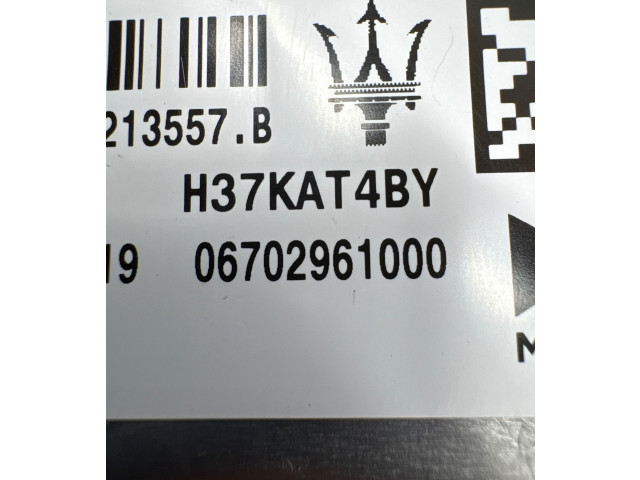 Блок управления двигателя H37KAT4BY Maserati Grecale