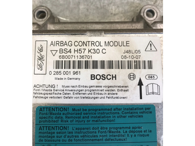 Блок подушек безопасности BS4H57K30C Mazda 3 I