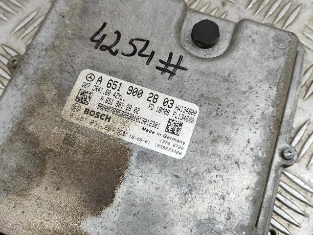 Řídící jednotka A6519002803, A6519012802 Mercedes-Benz Vito Viano W447 2018