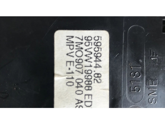 Блок управления климат-контролем 7M0907040AS, 59592282 Ford Galaxy