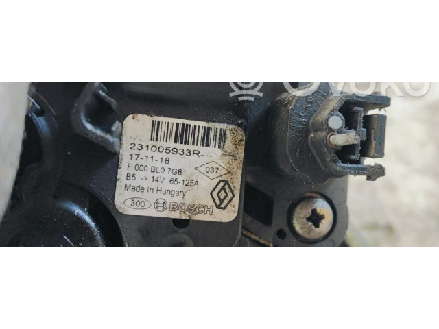 Генератор 231005933R Dacia Lodgy